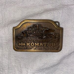 komatsu belt buckle